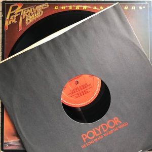 Pat Travers Band Crash And Burn Vinyl Lp '80